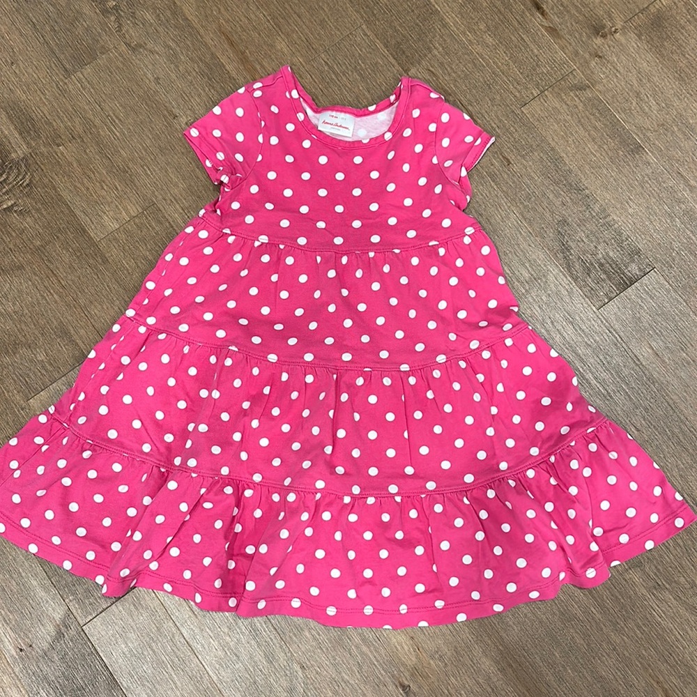 Hanna Andersson shirt-sleeved twirly dress (size 110/5)
